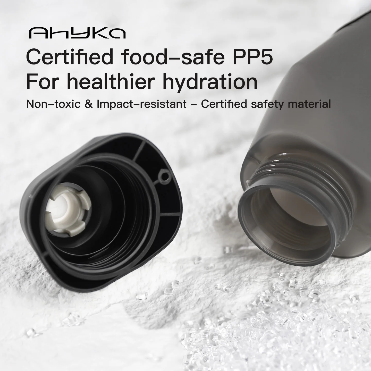 AhyKa 600ml Aerodynamic Bike Water Bottle - Image 4