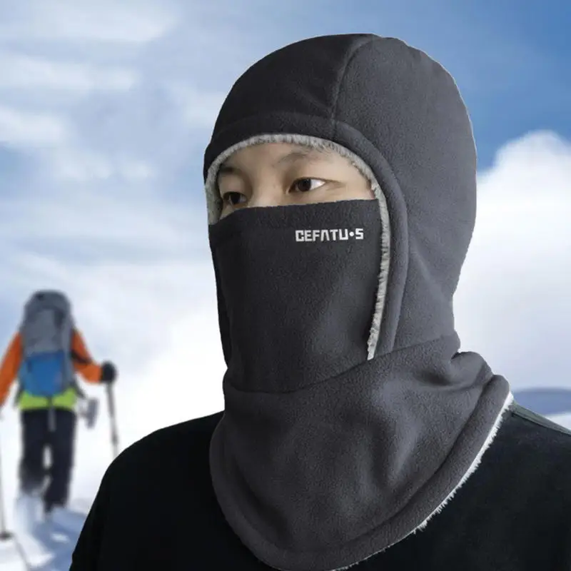 Warm Fleece Windproof Full Face Mask for Outdoor Sports - Image 5