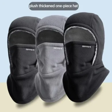 Warm Fleece Windproof Full Face Mask for Outdoor Sports