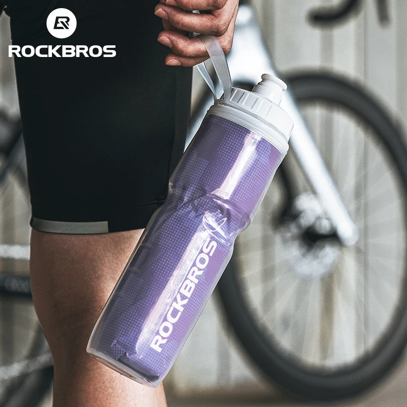 ROCKBROS 670ML Insulated Cycling Water Bottle | Keep Your Drink Cool - Image 6