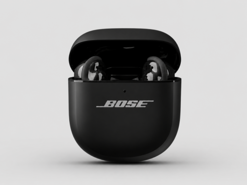 Bose QuietComfort Ultra Earbuds 2nd Gen wireless noise-cancelling earbuds with charging case.